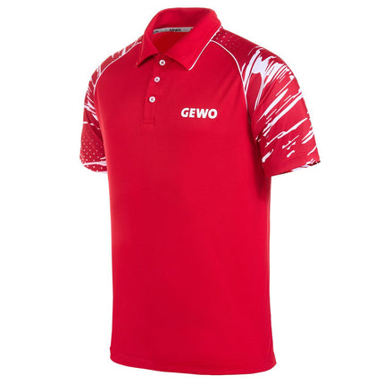 GEWO Polo Shirt Marmo II - Red/White