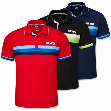 GEWO Polo Shirt Santiago Cotton - Front View