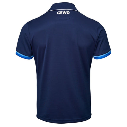 GEWO Polo Shirt Santiago Cotton - Navy/Sky-Back