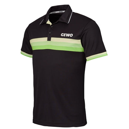GEWO Poloshirt Santiago Cotton - Black/Lime