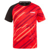 GEWO Ponza II Red/Black - Sporty Table Tennis Shirt - Front