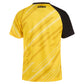 GEWO Ponza II Yellow/Black - Sporty Table Tennis Shirt - Back