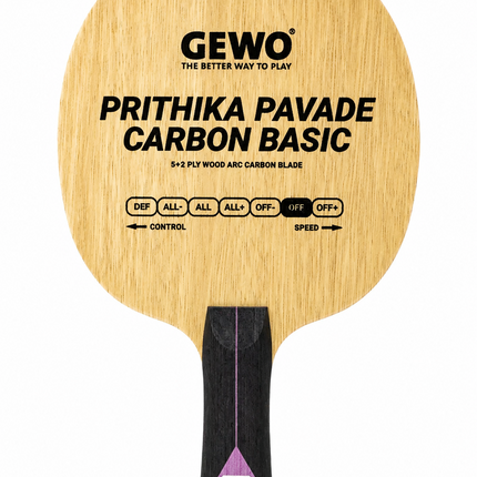 GEWO Prithika Pavade Carbon Basic - Forehand