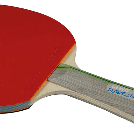GEWO Rave Action - Pre-Assembled Table Tennis Racket - Forehand