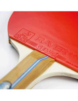 GEWO Rave Speed Spin Oriented Table Tennis Racket Set - Rubber Sheet
