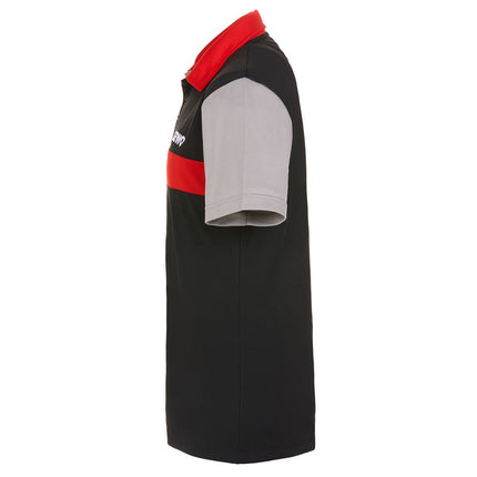 GEWO Ravenna Cotton Shirt - Black/Red - Right-Side View