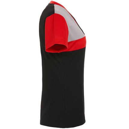GEWO Ravenna Lady Shirt - Black/Red - Left-Side View