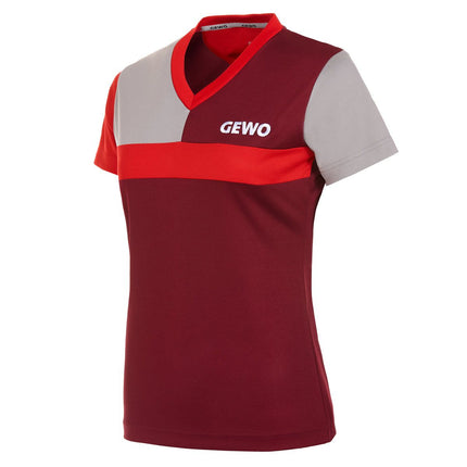 GEWO Ravenna Lady Shirt - Burgundy/Red 