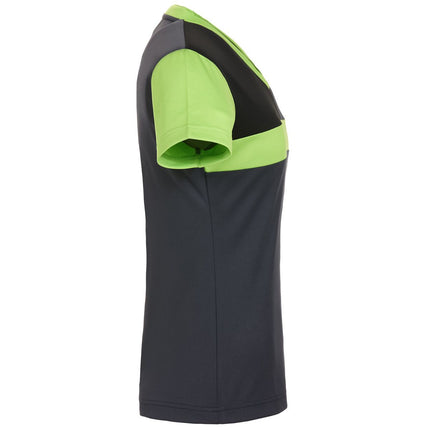 GEWO Ravenna Lady Shirt - Gray/Lime - Left-Side View
