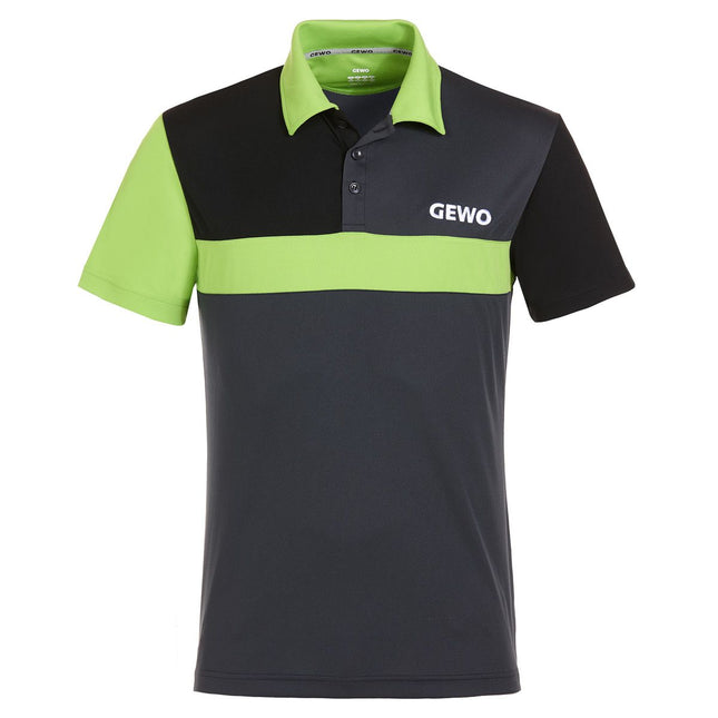 GEWO Ravenna Shirt - Gray/Lime - Front View