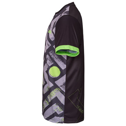 GEWO Shirt Louis - Gray/Lime - Side