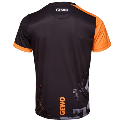 GEWO Shirt Louis - Gray/Orange - Back