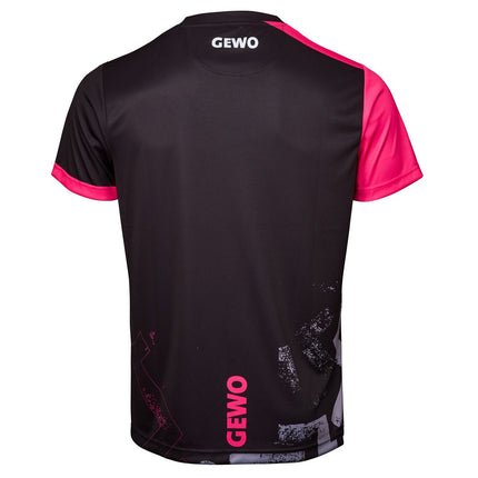 GEWO Shirt Louis - Gray/Pink - Back