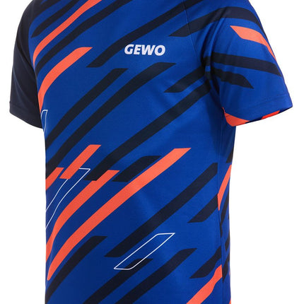 GEWO Shirt Ponza III - Navy/Orange