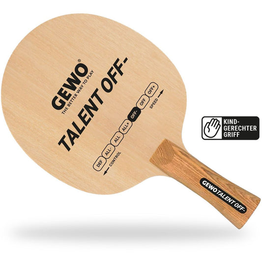 GEWO Talent Offensive Table Tennis Blade