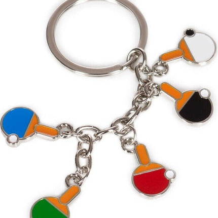 GEWO Trendy Mini Paddle Keychain - Set of Four