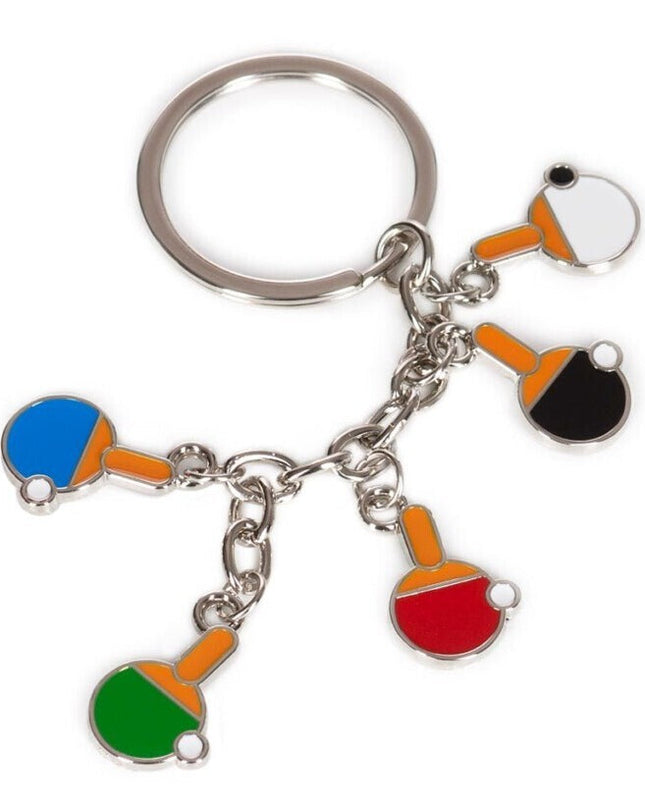 GEWO Trendy Mini Paddle Keychain - Set of Four