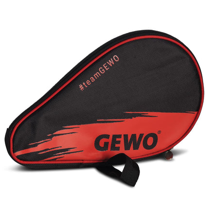 GEWO Wave Paddle Shaped Case with Ball Pocket - Red