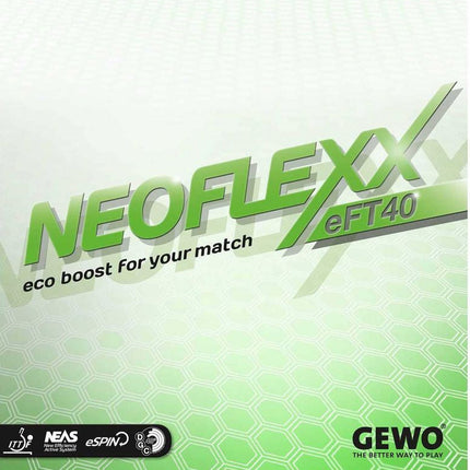 GEWO Zoom Balance "All-Round Offensive" Combo Special with Neoflexx Rubber - GEWO Neoflexx eFT 40