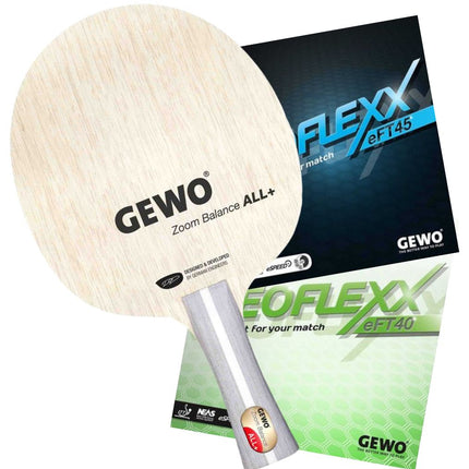 GEWO Zoom Balance "All-Round Offensive" Combo Special with Neoflexx Rubber 