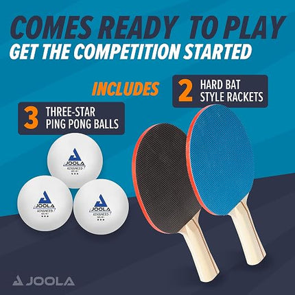 JOOLA Essentials Variant Complete Table Tennis Set - Balls & Rackets