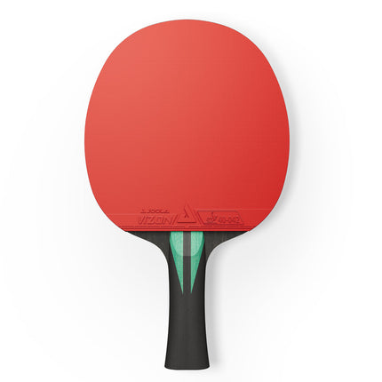 JOOLA Hugo Calderano Carbon Speed Table Tennis Racket Set - Back View
