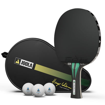 JOOLA Hugo Calderano Carbon Speed Table Tennis Racket Set