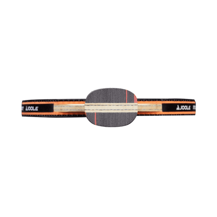 JOOLA Infinity Overdrive Table Tennis Racket with Micron 48 - Close-Up Edge View