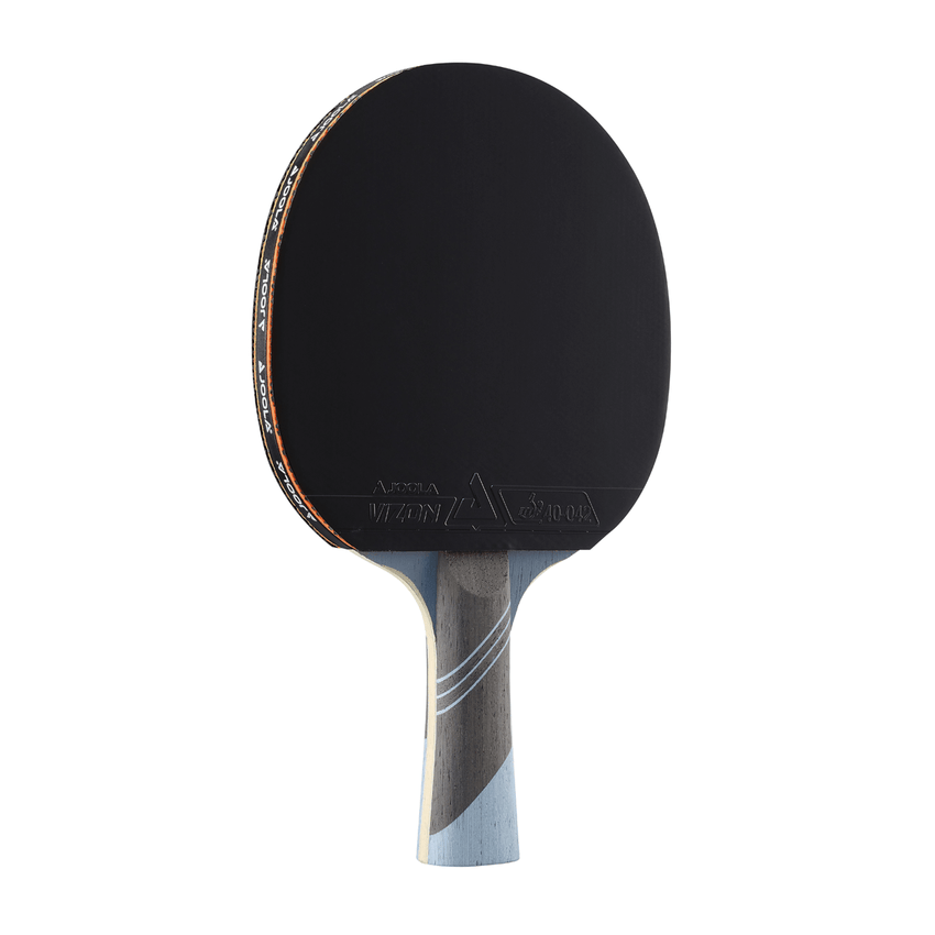 JOOLA Omega Speed Table Tennis Racket with Vison - LIGHT BLUE - Back - Flared