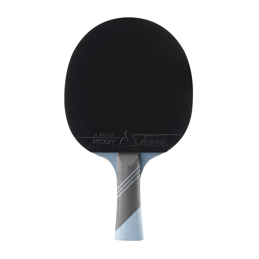 JOOLA Omega Speed Table Tennis Racket with Vison - LIGHT BLUE -  Back View