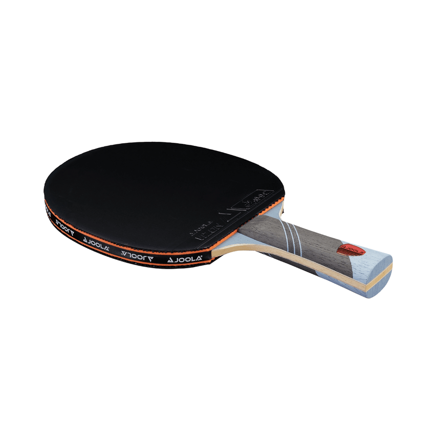 JOOLA Omega Speed Table Tennis Racket with Vison - LIGHT BLUE -  Edge View