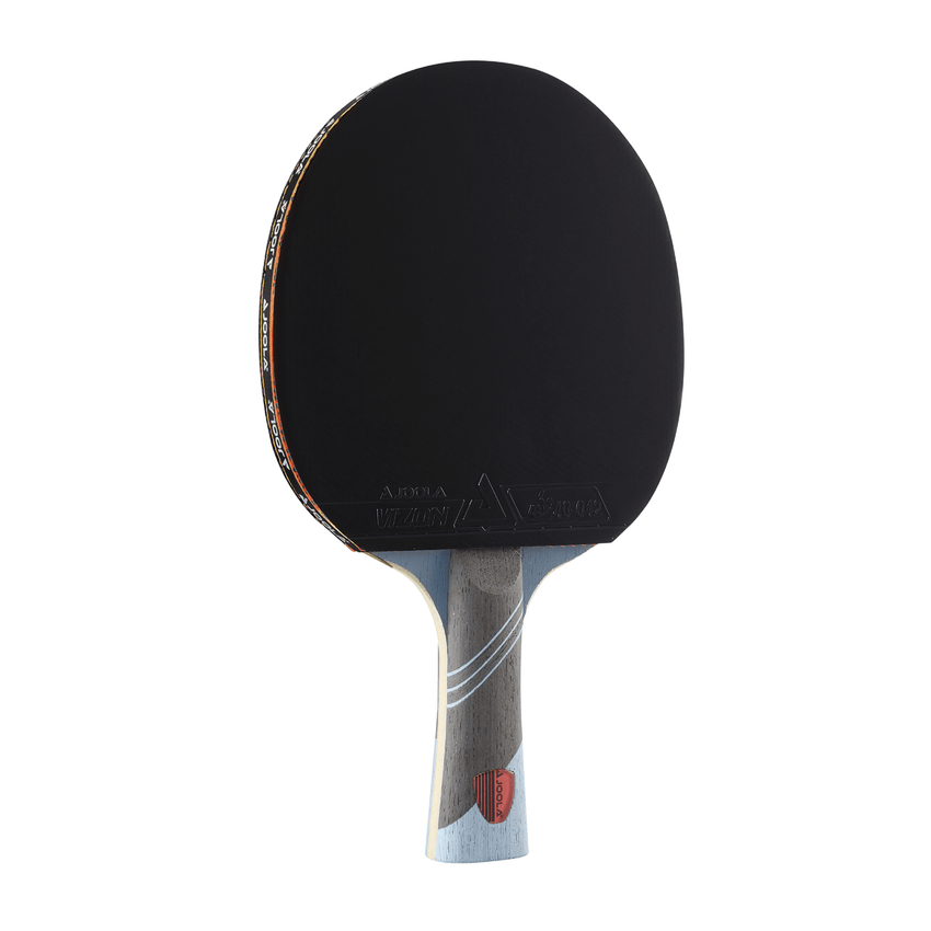 JOOLA Omega Speed Table Tennis Racket with Vison - LIGHT BLUE - Front - Flared