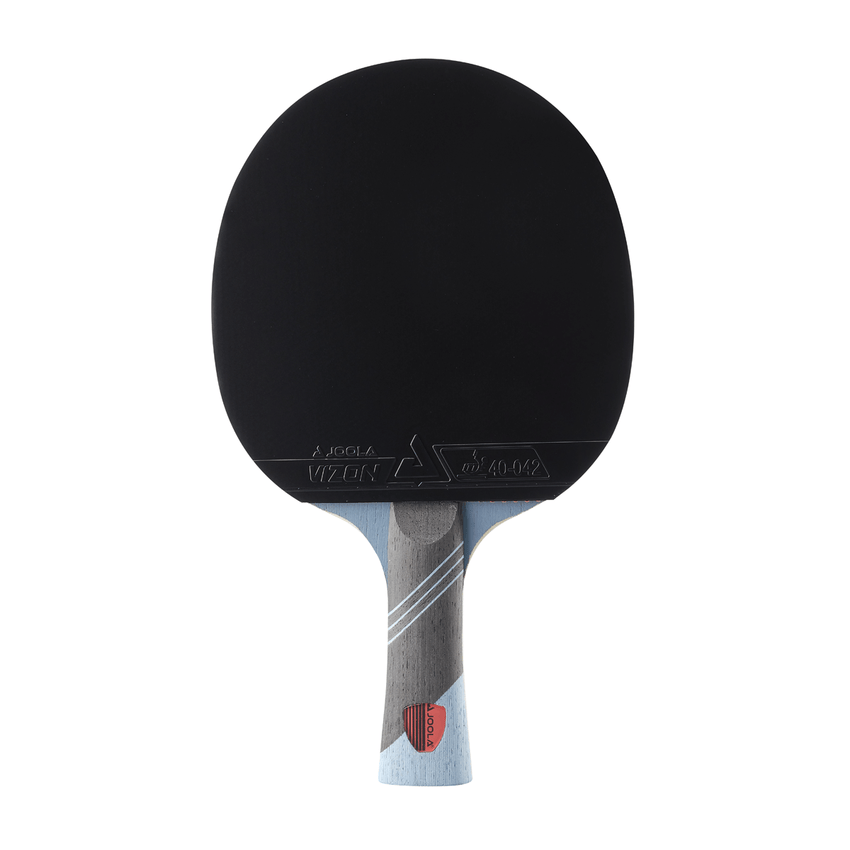 JOOLA Omega Speed Table Tennis Racket with Vison - LIGHT BLUE - Front View