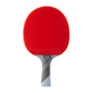 JOOLA Omega Speed Table Tennis Racket with Vison - LIGHT BLUE (RED/BLACK)  - Back View - Flared