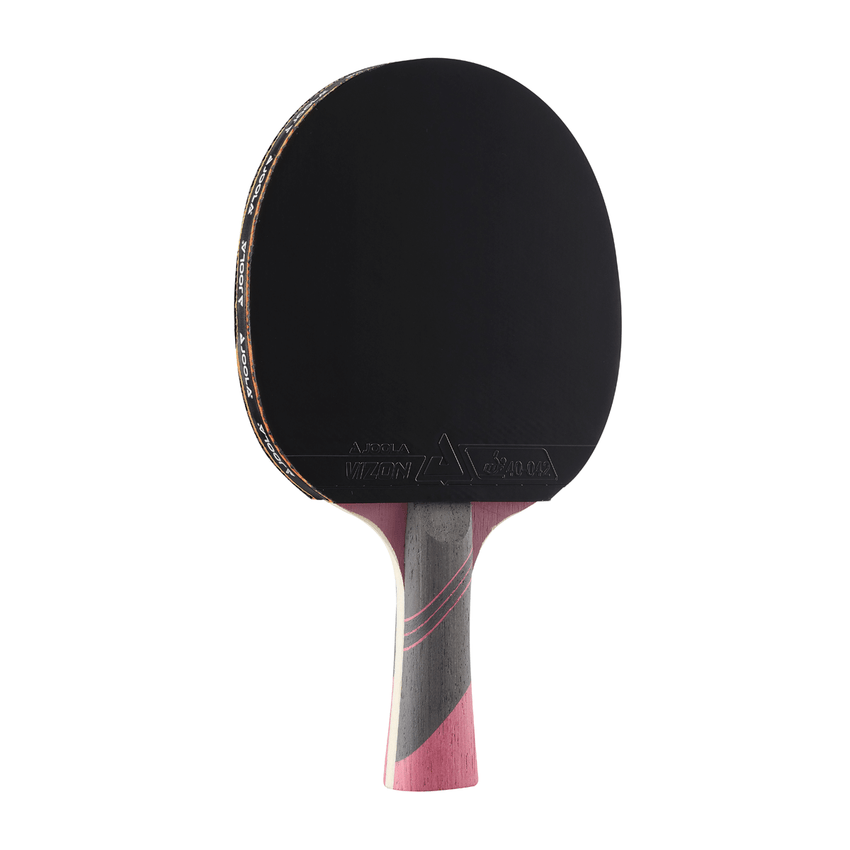 JOOLA Omega Speed Table Tennis Racket with Vison - PURPLE - Back- Flared