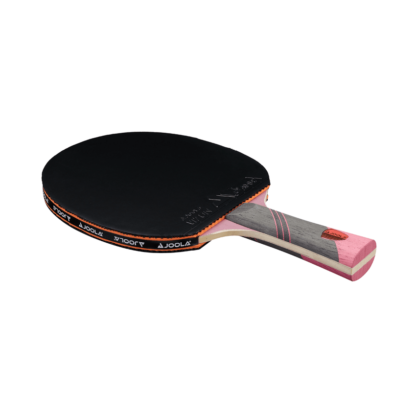 JOOLA Omega Speed Table Tennis Racket with Vison - PURPLE -  Edge View