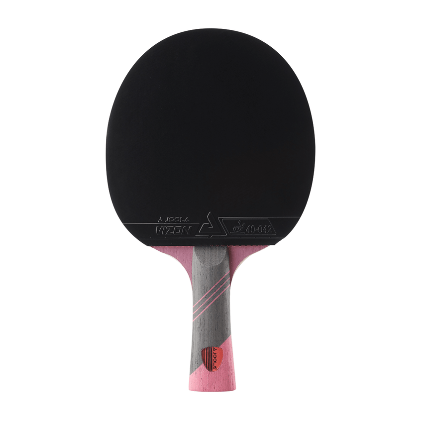 JOOLA Omega Speed Table Tennis Racket with Vison - PURPLE - Front View