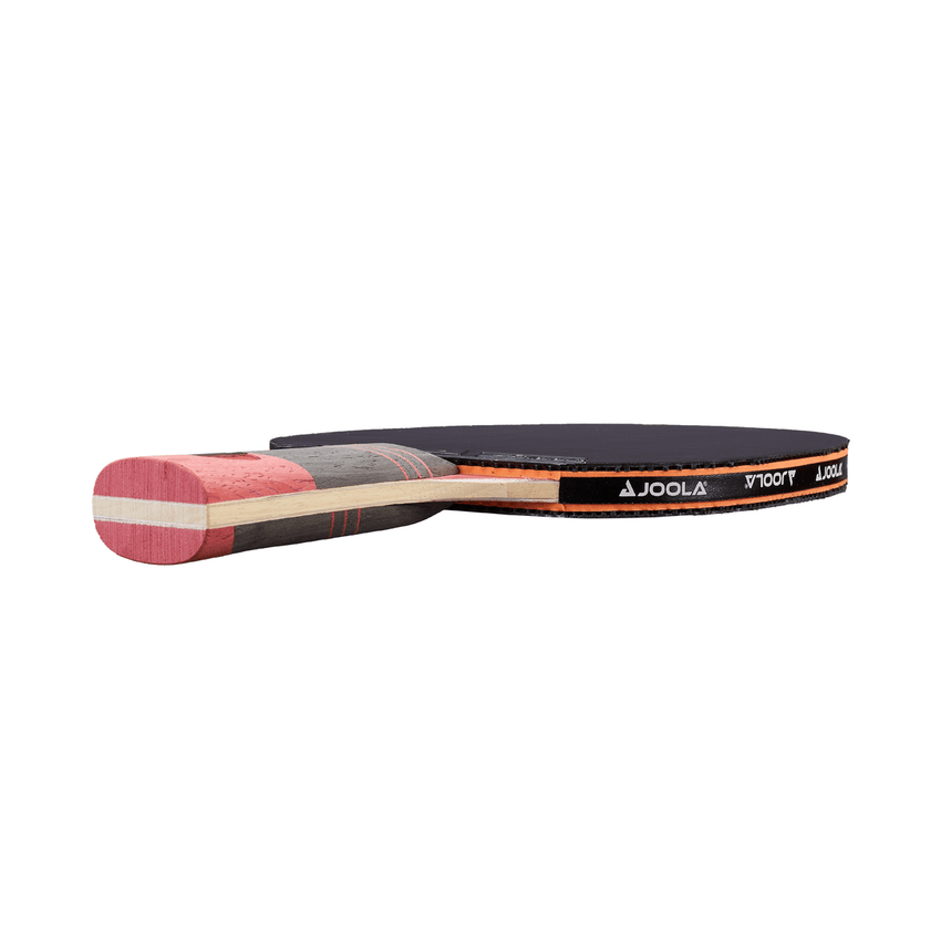 JOOLA Omega Speed Table Tennis Racket with Vison - RED - Right Side  Edge View