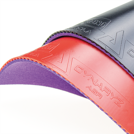 JOOLA Proline IAC Blade Pro-Line with Dynaryz AGR Rubber Sheet (Black and Red)