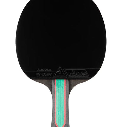 JOOLA Red Carbon CTR Table Tennis Racket - Backhand