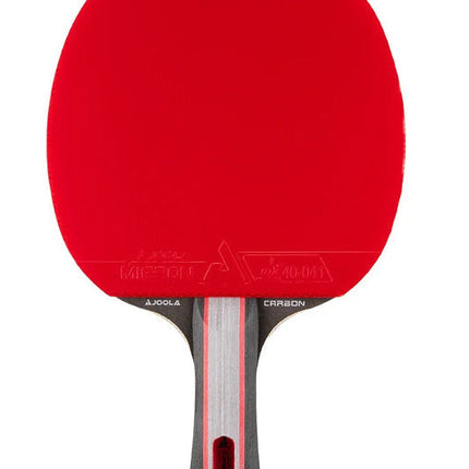 JOOLA Red Carbon Pro Table Tennis Racket - Forehand