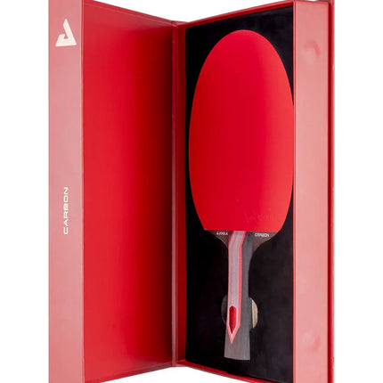 JOOLA Red Carbon Pro Table Tennis Racket - Packaging/Box
