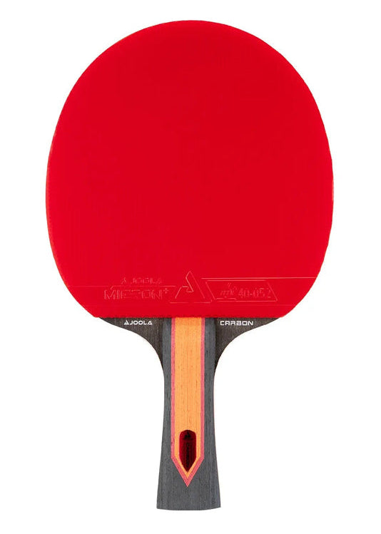 JOOLA Red Carbon X Table Tennis Racket - Forehand