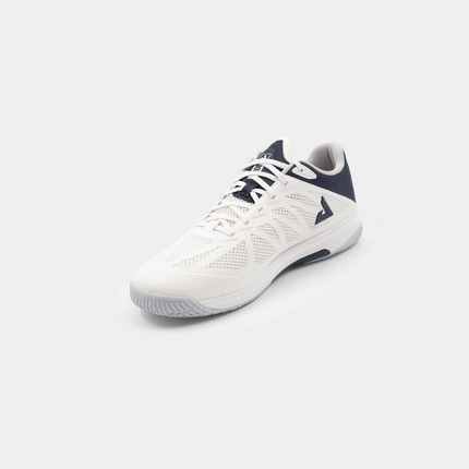 JOOLA SM4Sh Table Tennis Shoe-White/Midnight Navy-Front View