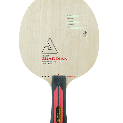 JOOLA Tezzo Guardian Table Tennis Blade - Flared