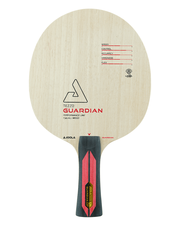 JOOLA Tezzo Guardian Table Tennis Blade - Flared