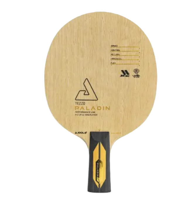 JOOLA Tezzo Paladin Table Tennis Blade - Penhold Handle-Front