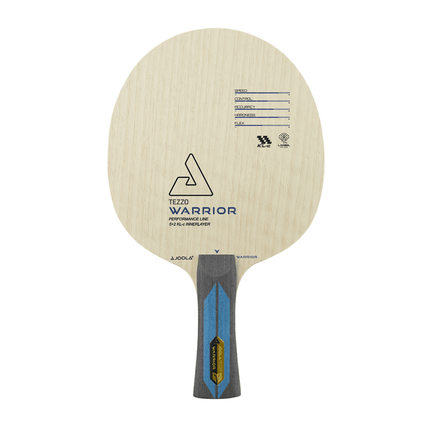 JOOLA Tezzo Warrior Table Tennis Blade - Flared-Front