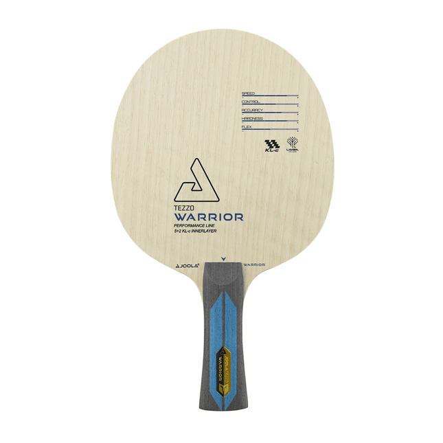 JOOLA Tezzo Warrior Table Tennis Blade - Flared-Front