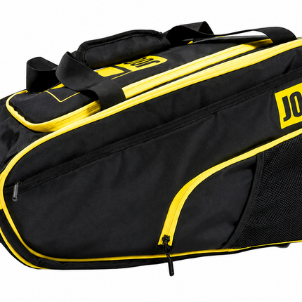 JOOLA Tour Elite Pickleball Bag - Black/Yellow - Side View